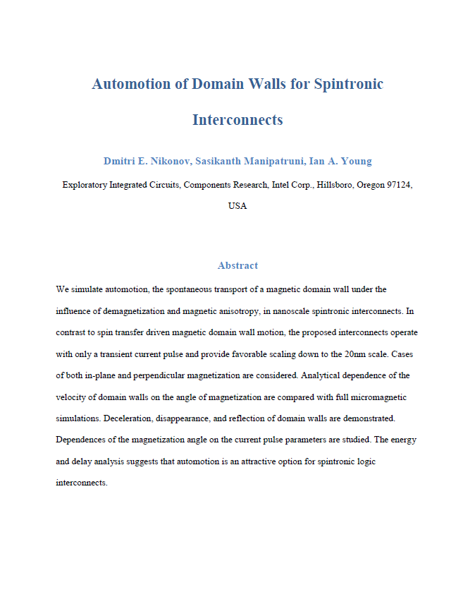 Domain wall thesis picture